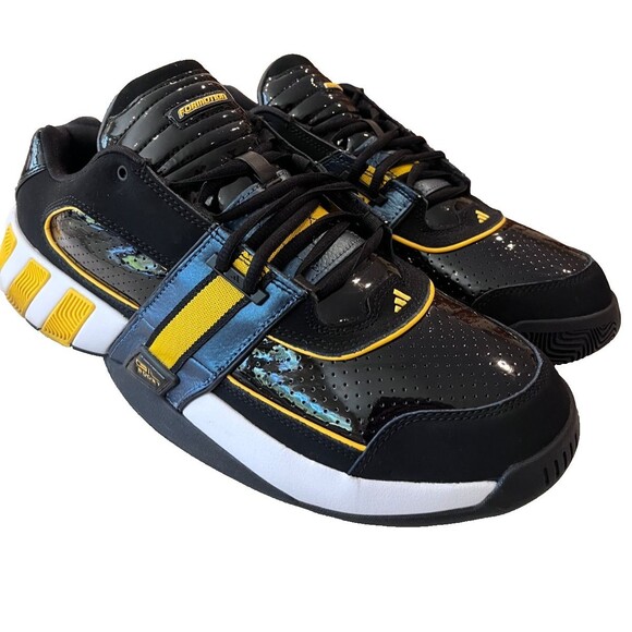 Adidas Agent Gil Restomod Basketball Shoes Boost Black Yellow Size 12 Sneaker main image 11